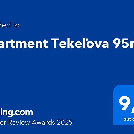 Apartment Tekelova 95M2 Prešov Extérieur photo